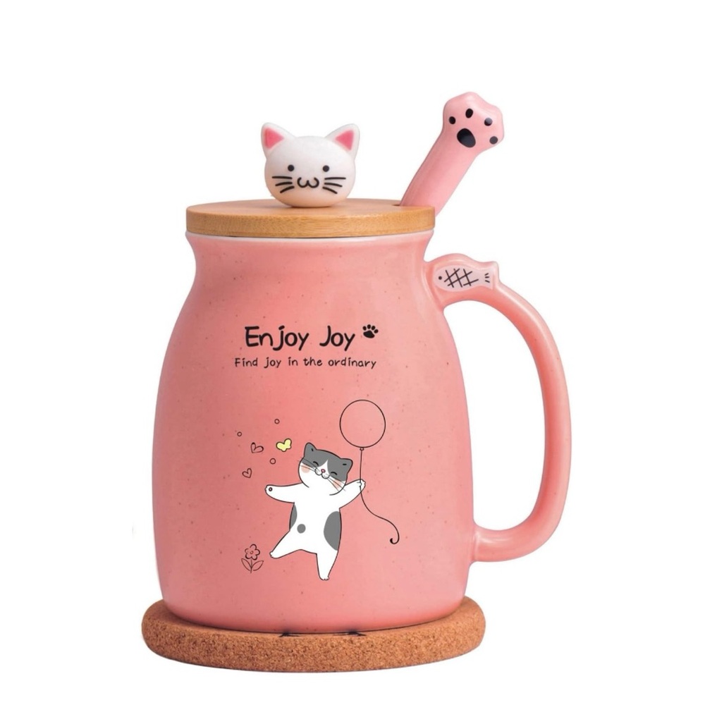 NEW Adorable Cat Mug Cute Ceramic Coffee Cup